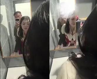 Qua thăm nhà mới đang xây tranh thủ chịch em trong phòng tắm khai trương nhà